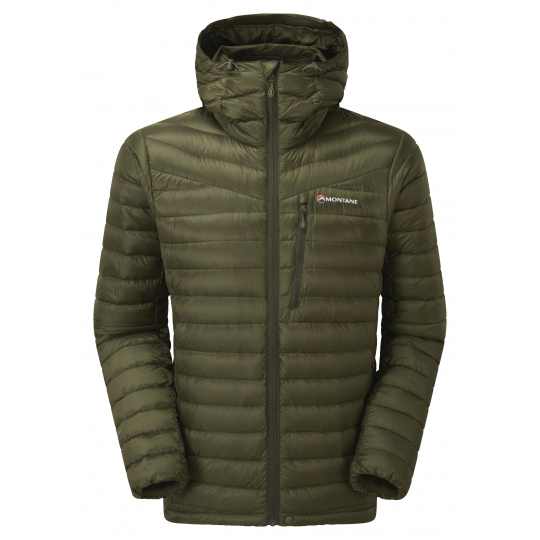 Montane FEATHERLITE DOWN JKT Kelp Green XXL pánská bunda zelená