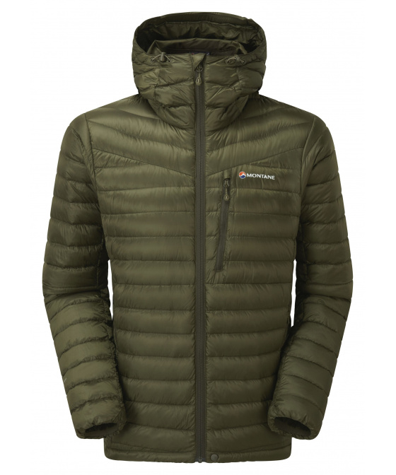 Montane FEATHERLITE DOWN JKT Kelp Green XXL pánská bunda zelená