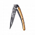 Kapesní nůž Deejo 1GB178 Tattoo Black 37g olive wood Aquarius