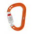 Petzl ROCHA SCREW LOCK ORANGE šroubovací karabina oranžová