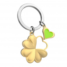 MTM Klíčenka Čtyřlístek pro štěstí - Clover 4 Luck