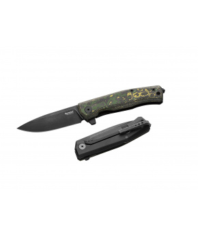 Kapesní nůž Lionsteel MYTO MT01 MC TS čepel CPM MagnaCut,karbonová rukojeť+titan 6AI4V,rozbíječ skla