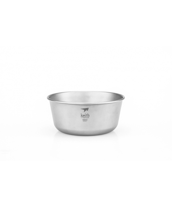 Titanová miska Keith Titanium Bowl 550 ml.