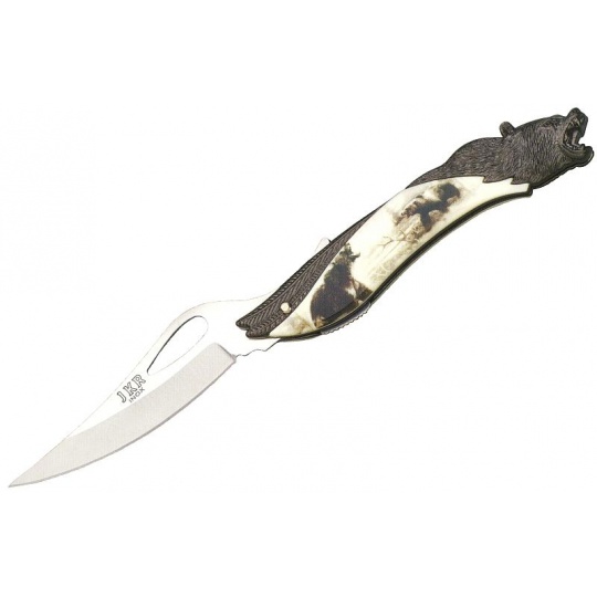 Joker zavírací nůž Zamak Bear 90 mm motiv medvědů