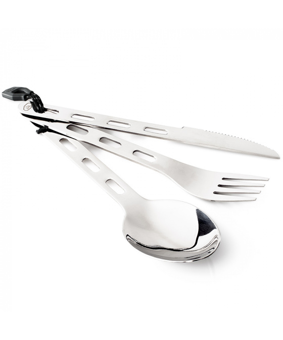 Nerezový Příbor GSI Outdoors Stainless 3 pc. Ring Cutlery