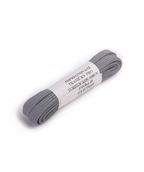 Tkaničky ploché Duras světle šedé multipack Tkaničky ploché Duras světle šedé multipack