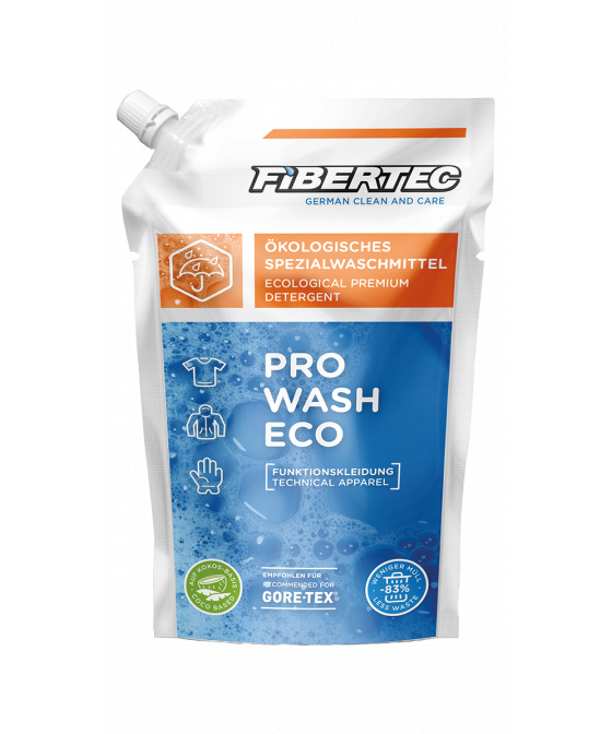 Prací prostředek Fibertec Pro Wash Eco 500 ml. Refill