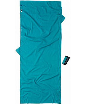 Cocoon spacáková přikrývka Insect Shield laguna blue egyptská bavlna