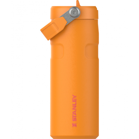 STANLEY Termoláhev The IceFlow™ Bottle Flip Straw 2.0 470 ml/24oz Goldenrod Coral