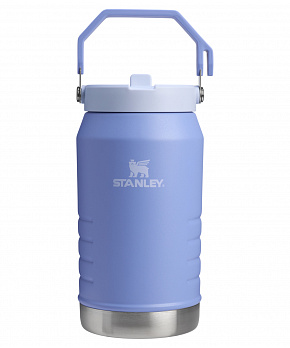 STANLEY Termoláhev s integrovanou slámkou/brčkem The IceFlow™ Flip Straw 2.0 Jug 1,9 l/64oz Hydrangea