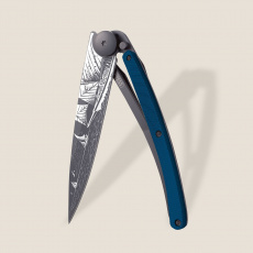 Deejo 1GM041 Tattoo Aluminium 37g, aluminium blue,Sailing