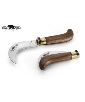 Zahradní nůž žabka Antonini OldBear 9747/21_LN OBB nerezová čepel,rukojeť americký ořech Zahradní nůž žabka Antonini OldBear 9747/21_LN OBB nerezová čepel,rukojeť americký ořech