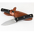 Nůž s pevnou čepelí LionSteel B35 GBK čepel ocel Sleipner, rukojeť G10, pouzdro