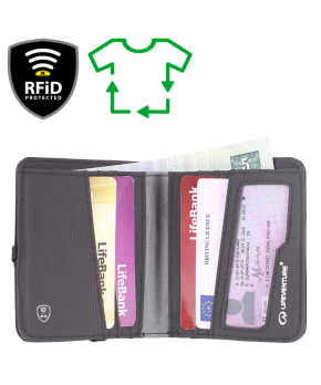 Peněženka Lifeventure RFiD Compact Wallet Recycled