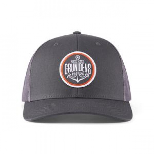 Logo Anchor Trucker Charcoal