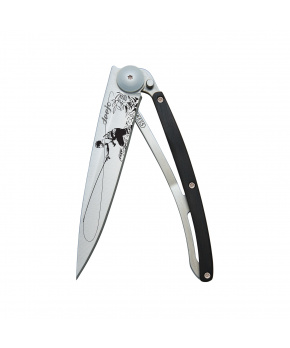 Kapesní nůž Deejo 1CB087 Tattoo 37g ebony wood Fly Fishing