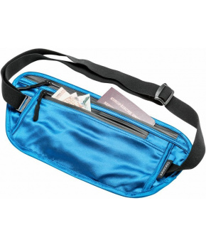 Cocoon skrytá ledvinka Secret Waist Wallet Silk blue lagoon