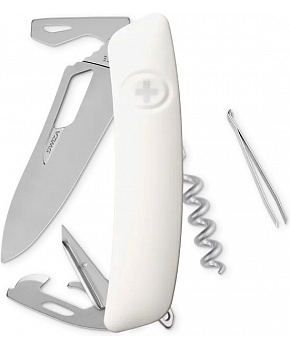 Swiza kapesní nůž SH03R AM Single Hand White