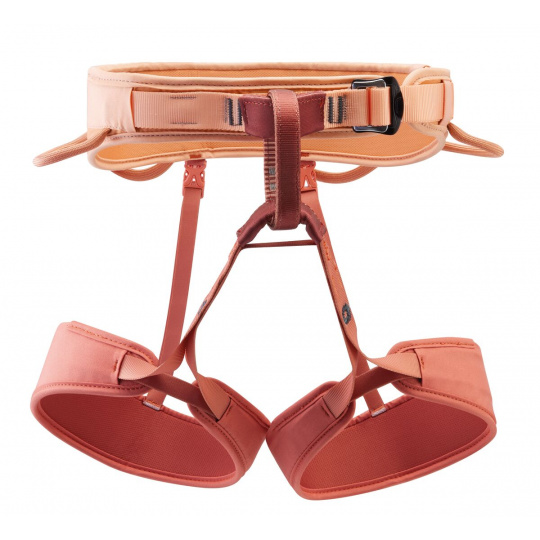 Petzl CORAX LT WOMEN CORAL SAND sedací úvazek oranžový