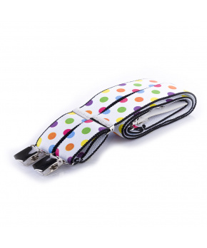 Dětské kšandy Tobby barevné puntíky