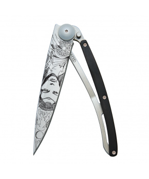 Kapesní nůž Deejo 1CB026 Tattoo 37g ebony wood Succubus Kapesní nůž Deejo 1CB026 Tattoo 37g ebony wood Succubus