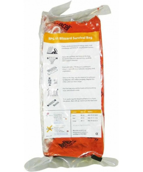 BCB Adventure nouzový vak Blizzard Survival Bag orange