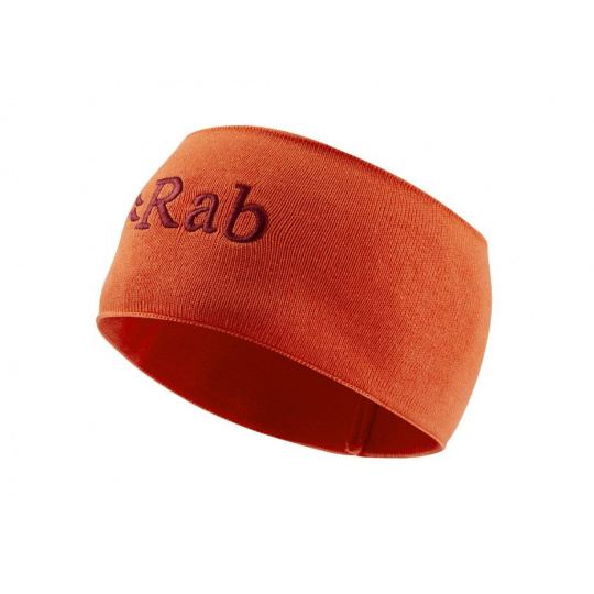 Rab Rab Headband red grapefruit/RGP ONE čelenka