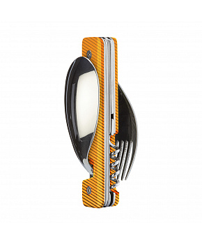 Kapesní multifunkční příbor Akinod 13h25 orange aluminium