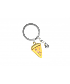 MTM Klíčenka Pizza s krájecím kolečkem