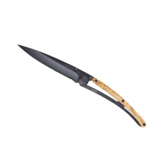 Deejo 1GB501 Serration,black 37g,olive wood Deejo 1GB501 Serration,black 37g,olive wood