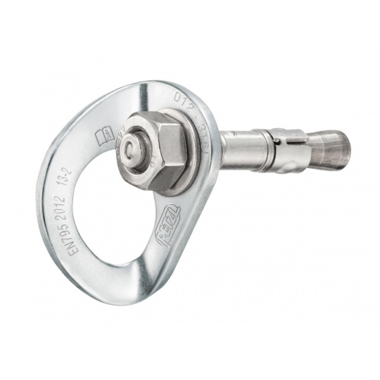 Petzl COEUR BOLT STAINLESS 12 mm NEREZOVÝ nýt s okem P36BS 12+P36AS 12 