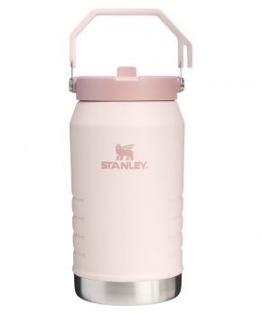 STANLEY Termoláhev s integrovanou slámkou/brčkem The IceFlow™ Flip Straw 2.0 Jug 1,9 l/64oz Rose Quartz