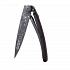 Kapesní nůž Deejo 1GB155 Tattoo Black 37g ebony wood Science