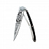 Kapesní nůž Deejo 1CC206 Tattoo 37g carbon fiber Biker