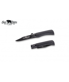 Kapesní nůž Antonini OldBear 9303/15_MNN černá nerezová čepel s PTFE,černá dřevěna rukojeť Kapesní nůž Antonini OldBear 9303/15_MNN černá nerezová čepel s PTFE,černá dřevěna rukojeť