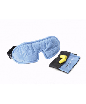 Cocoon oční maska Eye Shades Deluxe light blue s ucpávkami