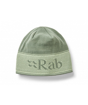 Rab Logo Band Beanie dark fig green/fig green/DFF čepice Rab Logo Band Beanie dark fig green/fig green/DFF čepice