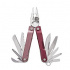 LEATHERMAN REBAR - HEATHERED CRANBERRY/CRANBERRY SHEATH/ BOX-INT