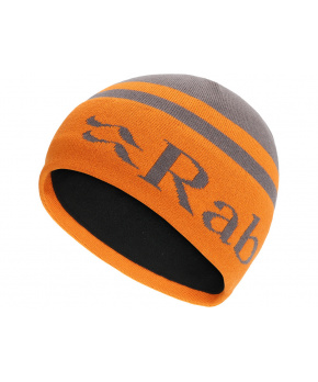 Rab Logo Band Beanie graphene/marmalade/GMA čepice Rab Logo Band Beanie graphene/marmalade/GMA čepice