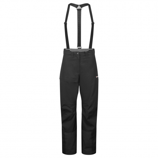 Montane FEM PHASE XPD PANTS REG LEG-BLACK-UK10/S dámské kalhoty černé
