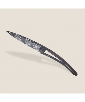 Kapesní nůž Deejo 1GB151 Tattoo Black 37g ebony wood Good Luck Kapesní nůž Deejo 1GB151 Tattoo Black 37g ebony wood Good Luck
