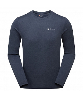 Montane Triko s dlouhým rukávem Montane Dart Long Sleeve T-Shirt barva Eclipse Blue velikost L