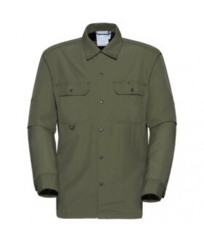 Košile dlouhý rukáv Mammut Highland Longsleeve Shirt Men 40284 dark marsh