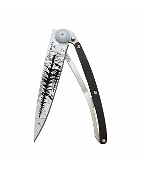 Kapesní nůž Deejo 1CB109 Tattoo 37g ebony wood Forest
