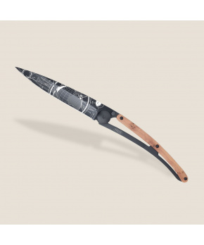 Kapesní nůž Deejo 1GB192 Tattoo Black 37g juniper wood Globetrotter Kapesní nůž Deejo 1GB192 Tattoo Black 37g juniper wood Globetrotter