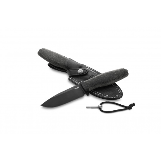 Lionsteel Acha - Black Burlap - Black blade