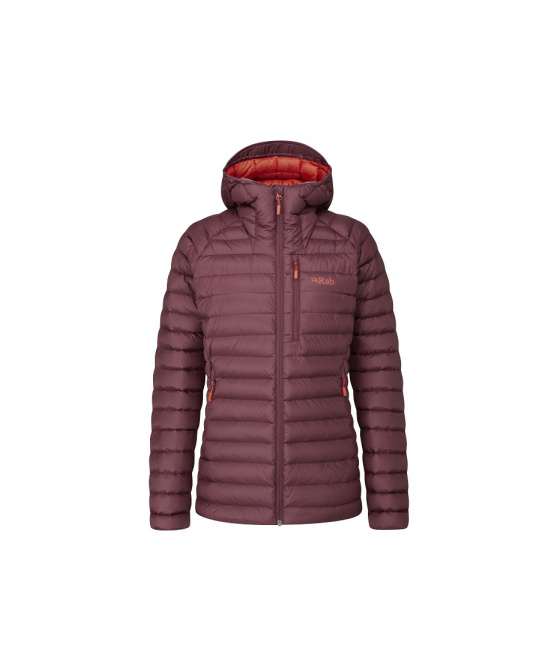 Rab Microlight Alpine Long Jacket Women's deep heather/DEH