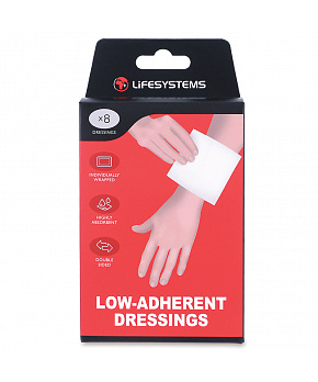 Lifesystems Low-adherent dressing 8 Pack
