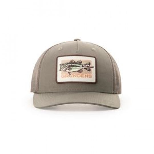 Off to the Races Trucker  Loden, ONE SIZE