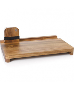 AdHoc Dřevěné prkénko COTTO s integrovaným boxem na svačinu dřevo akácie a nerezová ocel AdHoc Dřevěné prkénko COTTO s integrovaným boxem na svačinu dřevo akácie a nerezová ocel